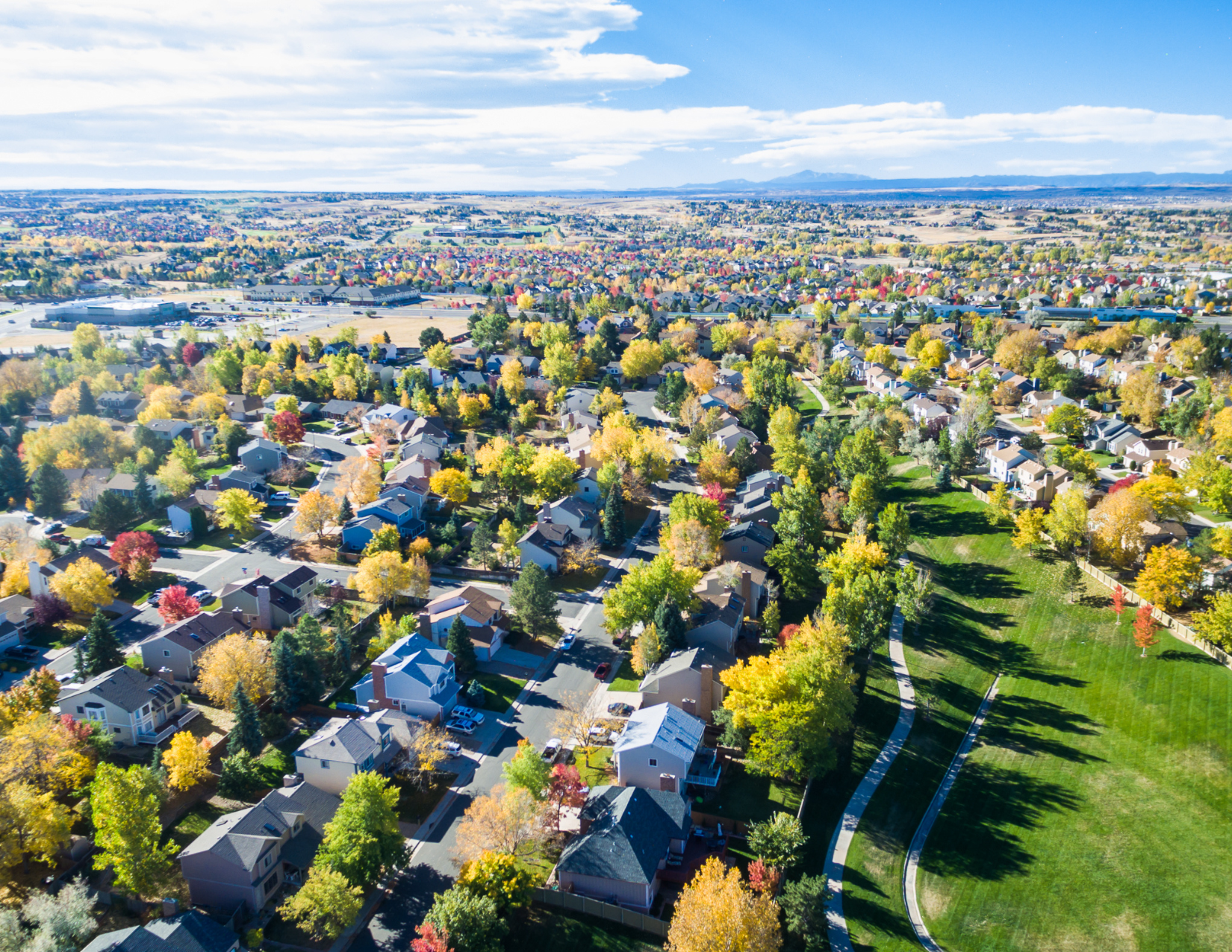 suburban neighborhood